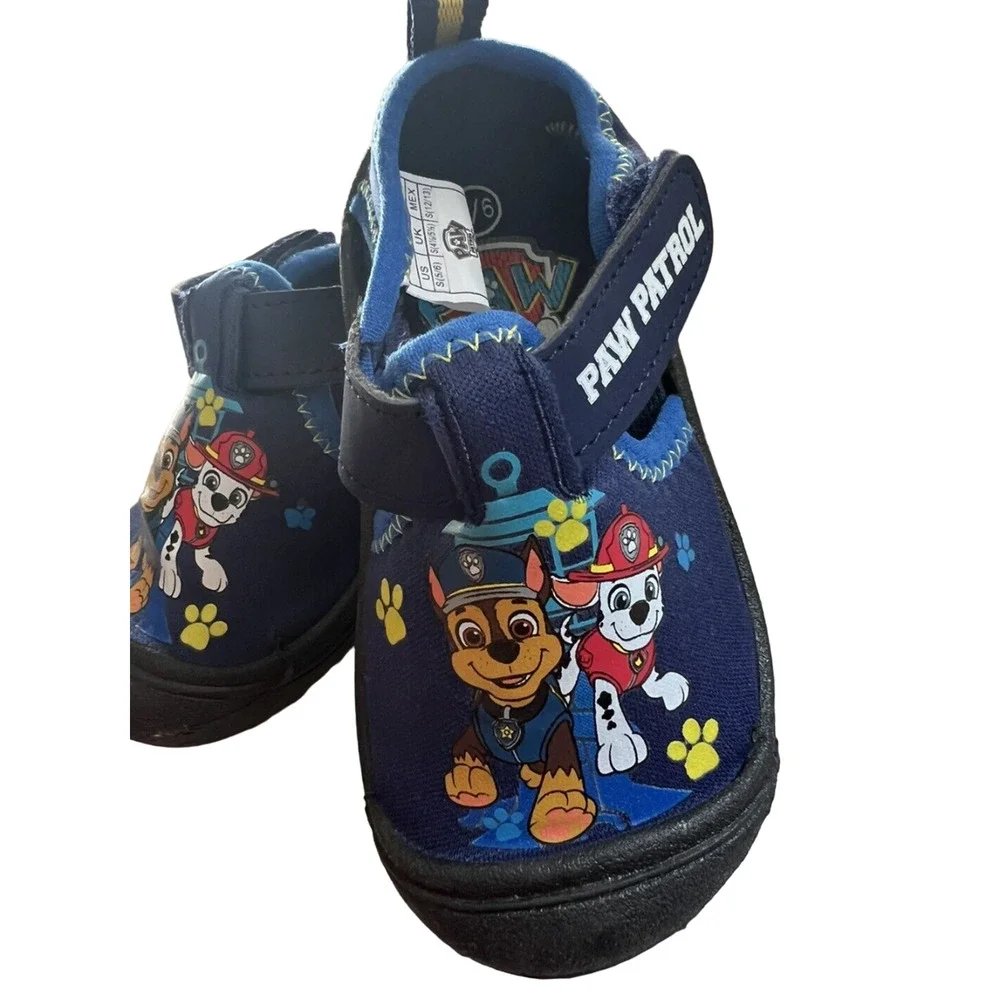 Paw Patrol Chase Marshall Toddler Water Shoes Baby Boys Navy Blue Small (5/6)